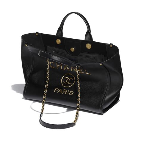 chanel grained calfskin & gold-tone metalblack|Chanel shopping bag grained calfskin.